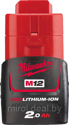 Аккумулятор для электроинструмента Milwaukee M12 B2 / 4932430064 - фото 1 - id-p219651781