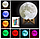 Лампа ночник Луна объемная 3D Moon Lamp 15 см, 7 режимов подсветки, пульт ДУ, фото 5