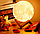 Лампа ночник Луна объемная 3D Moon Lamp 15 см, 7 режимов подсветки, пульт ДУ, фото 6