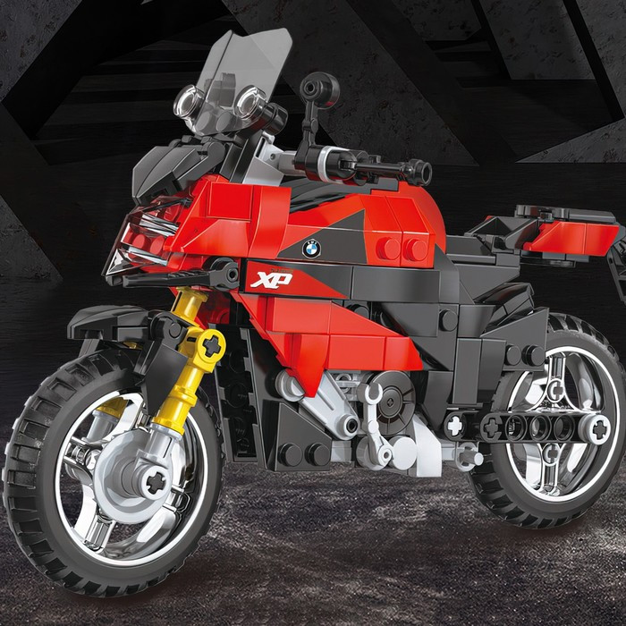 Конструктор Мото «Спортивный мотоцикл», 300 деталей - фото 4 - id-p219653047
