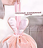 Мешок косметичка Beautiful бархатный подарочный с ушками / косметика / сувениры / украшения Розовый, фото 8