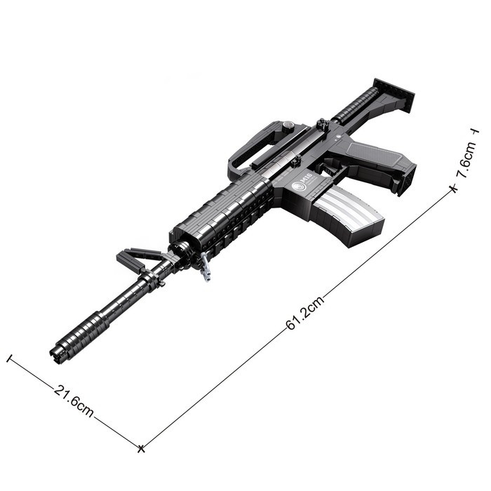 Конструктор Оружие «М16», 524 детали - фото 2 - id-p219653168