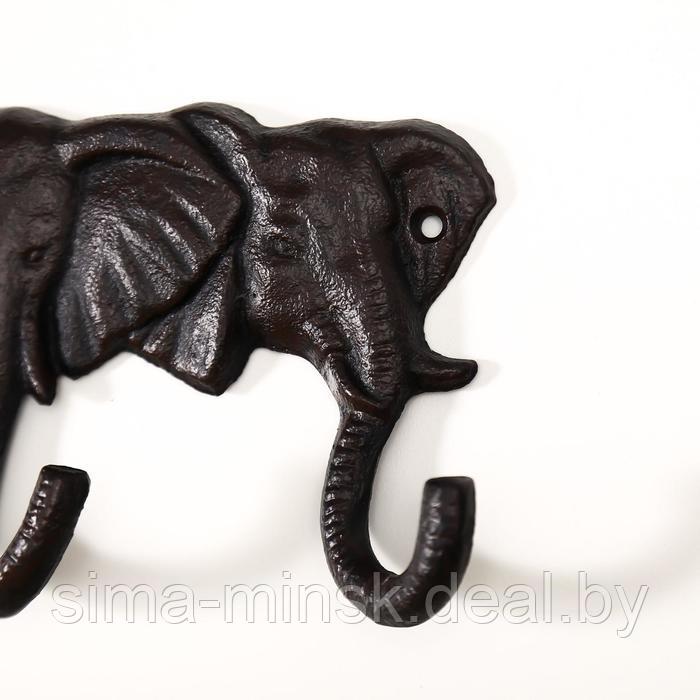 Крючки декоративные металл "Три слона" 12х25,5х4 см - фото 3 - id-p219655942