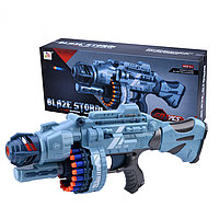 Автомат, Бластер 7076 + 40 пуль Blaze Storm детское оружие, мягкие пули, типа Nerf (Нерф)