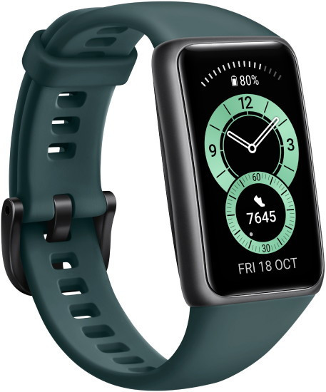 Умные часы Huawei Band 6 (насыщенный зеленый) - фото 3 - id-p219655726