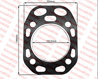 Прокладка головки блока цилиндров ГБЦ S195/S1100 102,5 мм