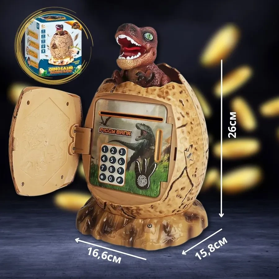 Интерактивная копилка для денег "Яйцо динозавра" - фото 3 - id-p219658064