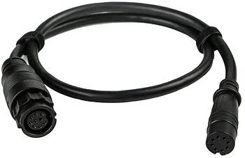 Кабель переходник для датчика 3в1 под эхолот HOOK reveal ( 9-pin Xsonic Transducer adapter cable) 000-14069-00