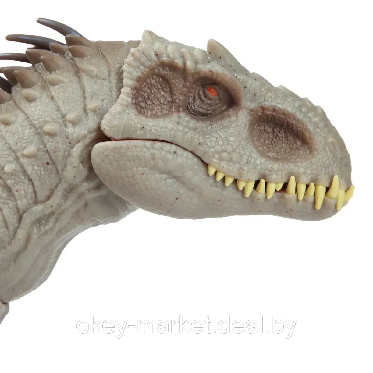 Фигурка динозавра Jurassic World Индоминус Рекс HNT63 свет + звук - фото 8 - id-p219661518