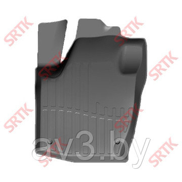 Коврики в салон SRTK 3D-форма PREMIUM Skoda Rapid (2012-2022) / VW Polo лифтбек 2020- / Seat Toledo - фото 2 - id-p92693113