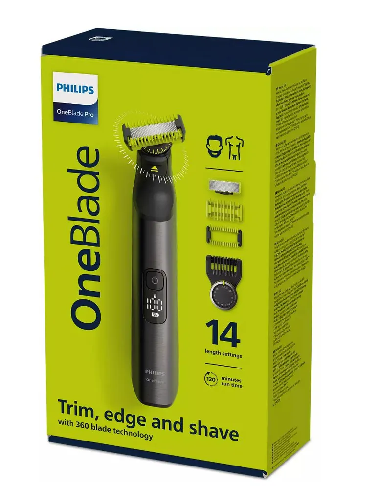 Универсальный триммер Philips OneBlade Pro QP6551/15 - фото 10 - id-p219663212