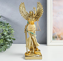Сувенир полистоун "Богиня Фемида с крыльями - Правосудие"