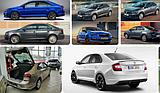 Чехлы на сиденья Skoda Rapid 2012-2022 / Volkswagen Polo лифтбек 2020-