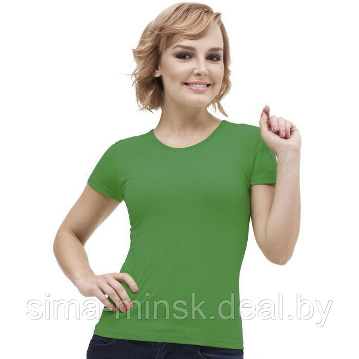 Футболка женская, размер 42, цвет зелёный - фото 1 - id-p219664503