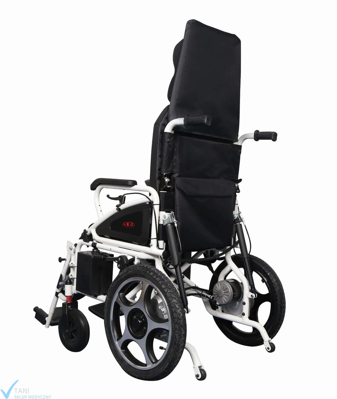 Кресло-коляска с электроприводом прогулочная для людей с ограниченными возможностями передвижения AT52313 - фото 3 - id-p219665117