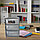 Elf-596 Органайзер Mini box 3х-секционный, комод настольный пластиковый 3 секции, мини-комод, фото 5