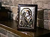 Икона Образ Святая Мария с младенцем 13х11,5 см., фото 2