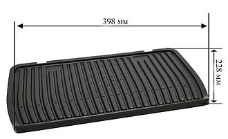 Панель жарочная нижняя к электрическим грилям Tefal GC722 OPTIGRILL+XL