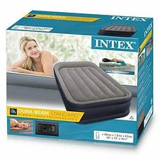 Надувная кровать с подголовником TWIN DELUXE 99х191х42 см INTEX 64132NP, фото 3