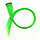 Цветная прядь для волос Зеленая, на заколке, 5 гр, 50х3,3 см, 2 шт (арт.6245518), фото 4