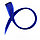 Цветная прядь для волос Синяя, на заколке, 5 гр, 50х3,3 см, 2 шт (арт.6245520), фото 3