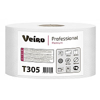 Бумага туалетная Veiro Professional Premium, 170м, 1шт/уп. цвет белый, 2 слоя.