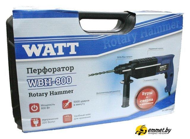 Перфоратор WATT WBH-800 2019 - фото 5 - id-p219668885