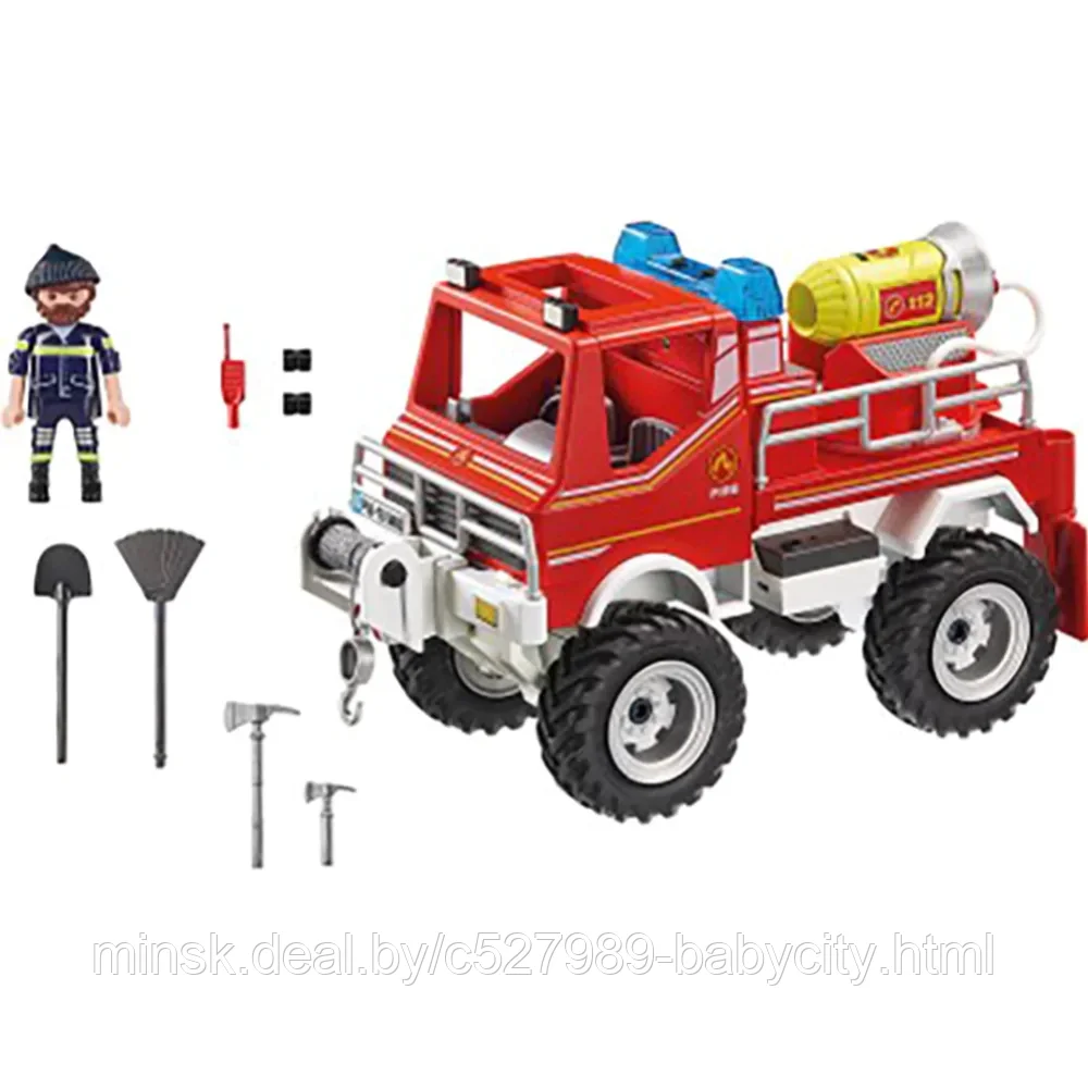 Иг­ро­вой набор «Playmobil» По­жар­ная машина - фото 1 - id-p219669952