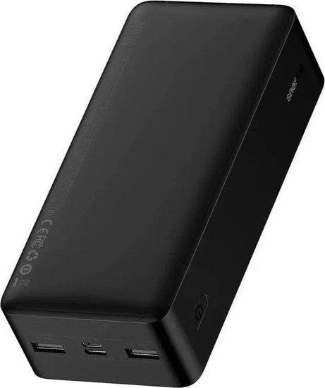 Внешний аккумулятор Baseus Bipow Digital Display 30000mAh (черный) - фото 2 - id-p219669411