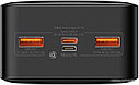 Внешний аккумулятор Baseus Bipow fast charge 20W 30000mAh (черный), фото 4