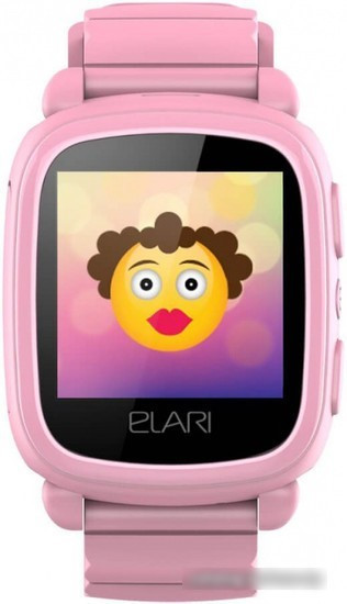 Умные часы Elari KidPhone 2 (розовый) - фото 2 - id-p219669424