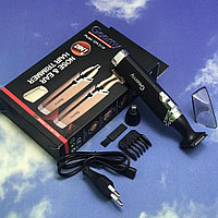 Универсальный аккумуляторный триммер Geemy GM-3110 для стрижки волос 2 в 1