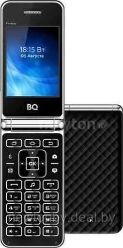 Кнопочный телефон BQ-Mobile BQ-2840 Fantasy (черный) - фото 1 - id-p219670035