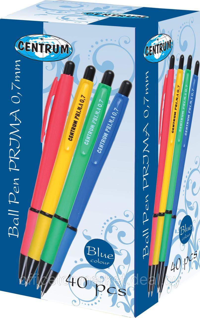 Ручка шариковая автоматическая "Prima", 0.7 мм, ассорти, стерж. синий - фото 3 - id-p178534710