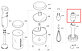 Редуктор насадки для приготовления пюре для блендера Bosch MSM64, MSM66, фото 4