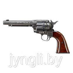 Пневматический револьвер Umarex Colt SAA 45 PELLET Antique (5,5”)