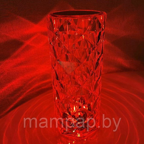 Настольная USB лампа - ночник Rose Diamond table lamp (16 цветов, пульт ДУ)+ подарок - фото 5 - id-p219670919