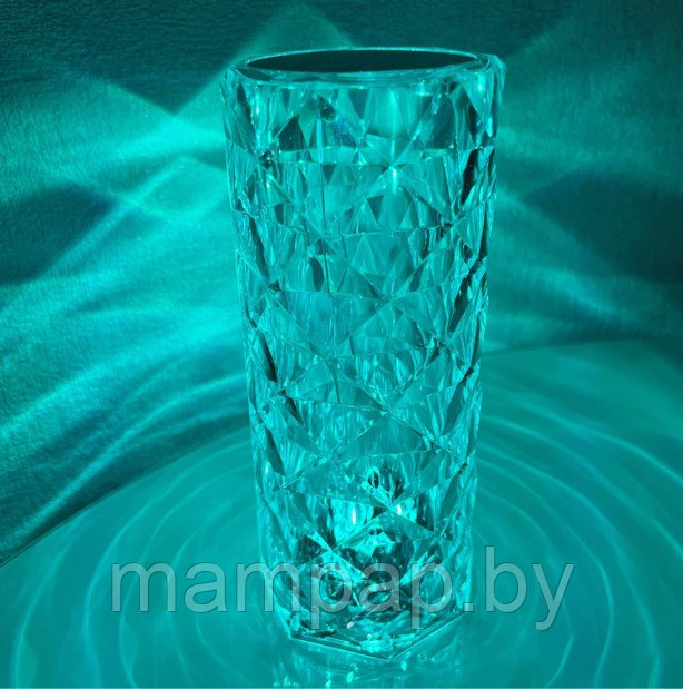 Настольная USB лампа - ночник Rose Diamond table lamp (16 цветов, пульт ДУ)+ подарок - фото 7 - id-p219670919
