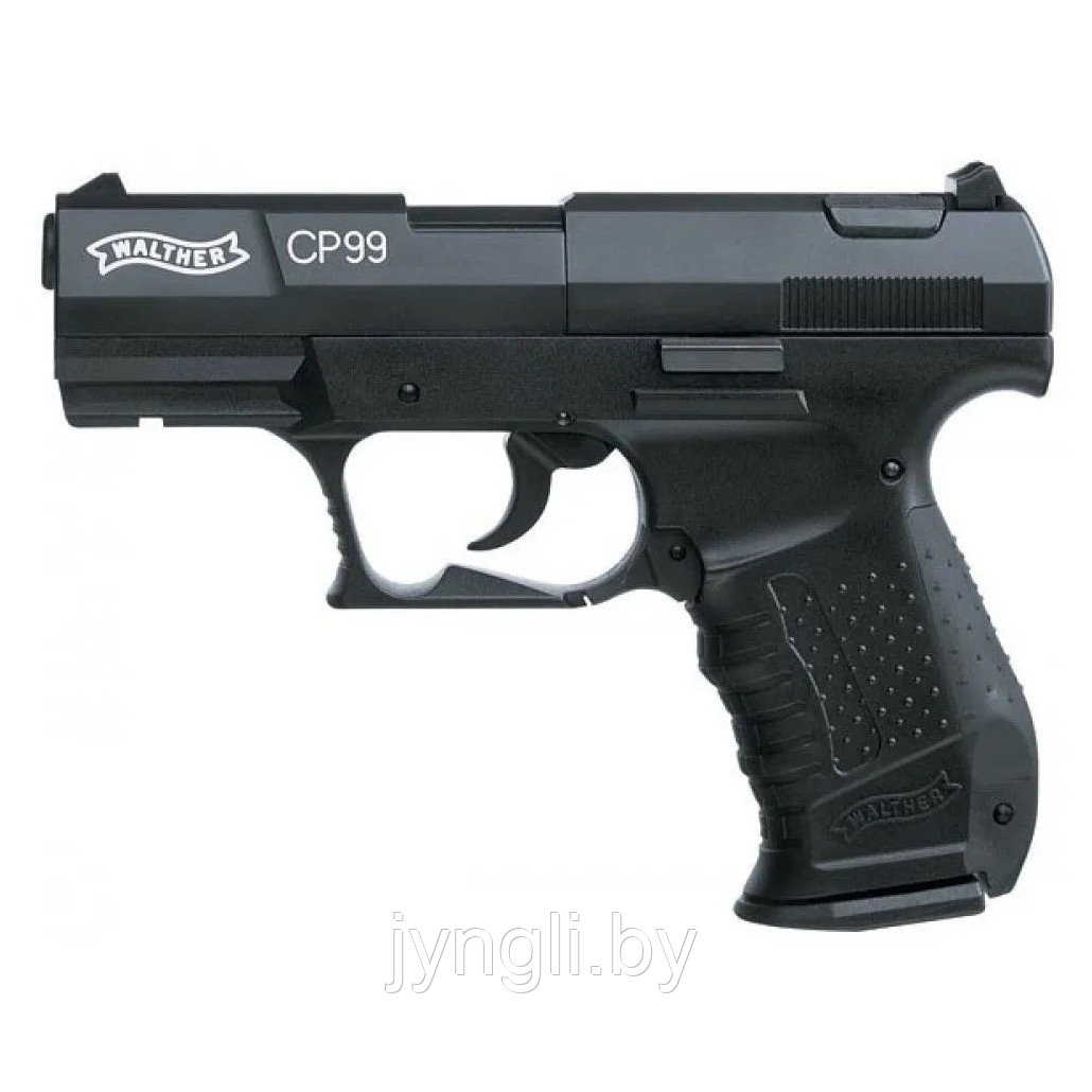 Пистолет пневматический Walther CP 99 (черный с черной рукояткой)