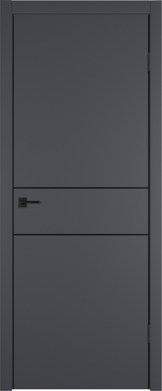Межкомнатная дверь Urban  2 H   цвет Onyx  кромка  Black Edge
