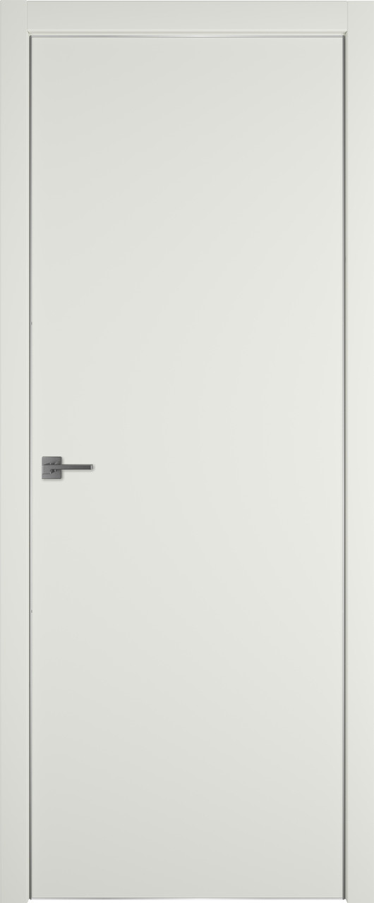 Межкомнатная дверь Urban Z   цвет MidWhite   кромка Silver Edge