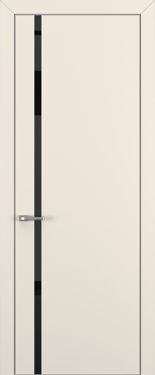 Квалитет  К1 Black Classic 800*2000 Матовый крем ALU Серая зпп Eclipse 2.0 под 2 петли зпз 196