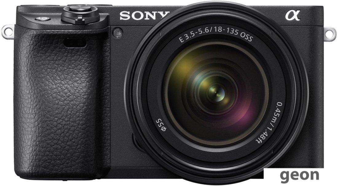 Беззеркальный фотоаппарат Sony Alpha a6400 Kit 18-135mm (черный) - фото 1 - id-p219668214