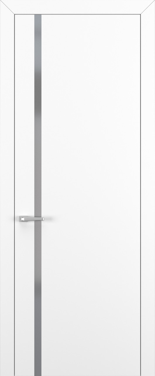 Квалитет  К1 Silver Grey 800*2000 Белый матовый ABS зпп Eclipse 2.0 под 2 петли зпз 196