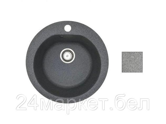 Мойка кухонная из искусственного камня GOLD серый 505х505 mm, AV Engineering, фото 2