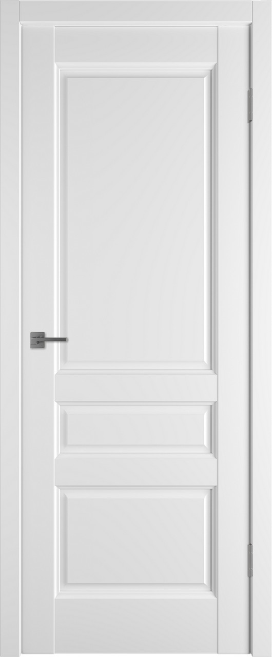 Межкомнатная дверь Emalex Elegant 3 ДГ   цвет Ice