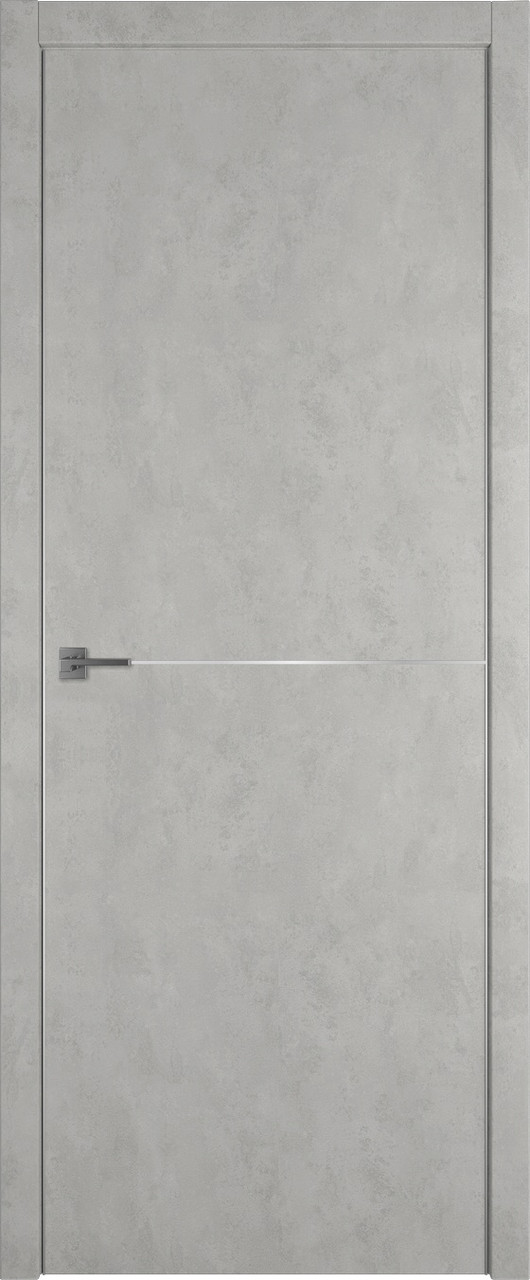 Межкомнатная дверь Urban 1   цвет Antic loft  кромка Silver Edge