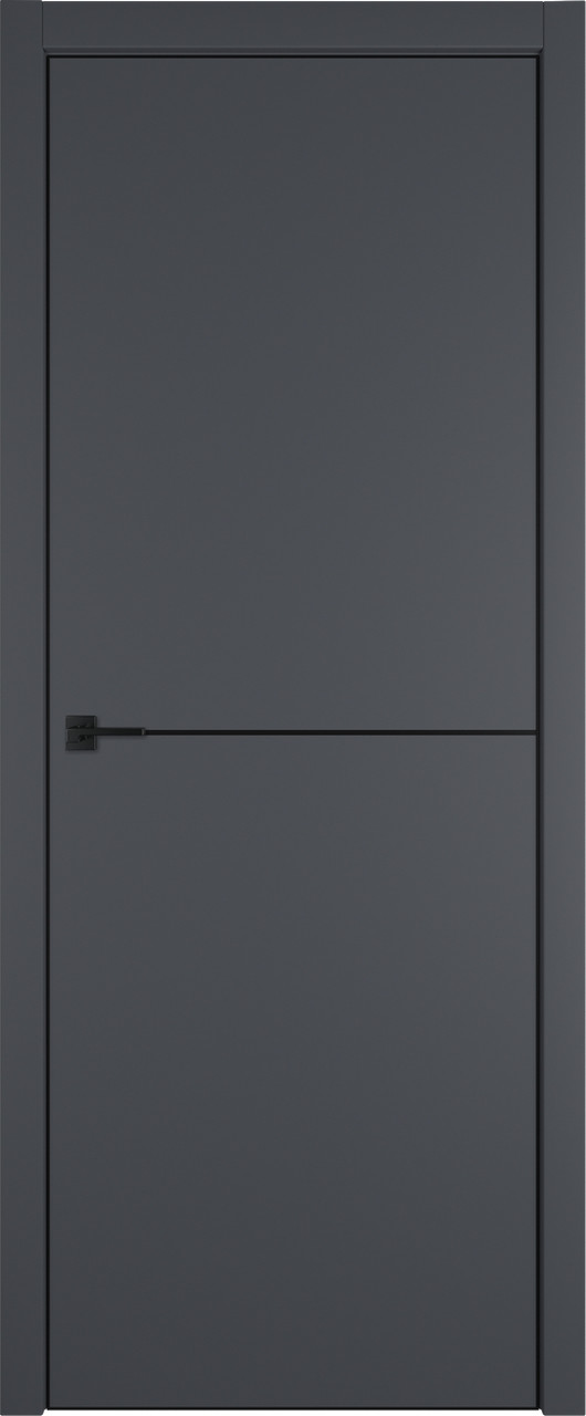Межкомнатная дверь Urban 1   цвет Onyx кромка Black Edge