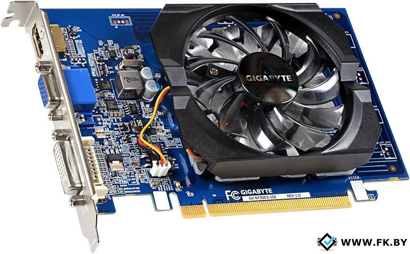 Видеокарта Gigabyte GeForce GT 730 1024MB GDDR5 (GV-N730D3-1GI) - фото 1 - id-p219675909
