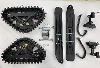 Зимний комплект для квадроциклов Motax GEKKON 110 сс  (лыжи + гусеницы)